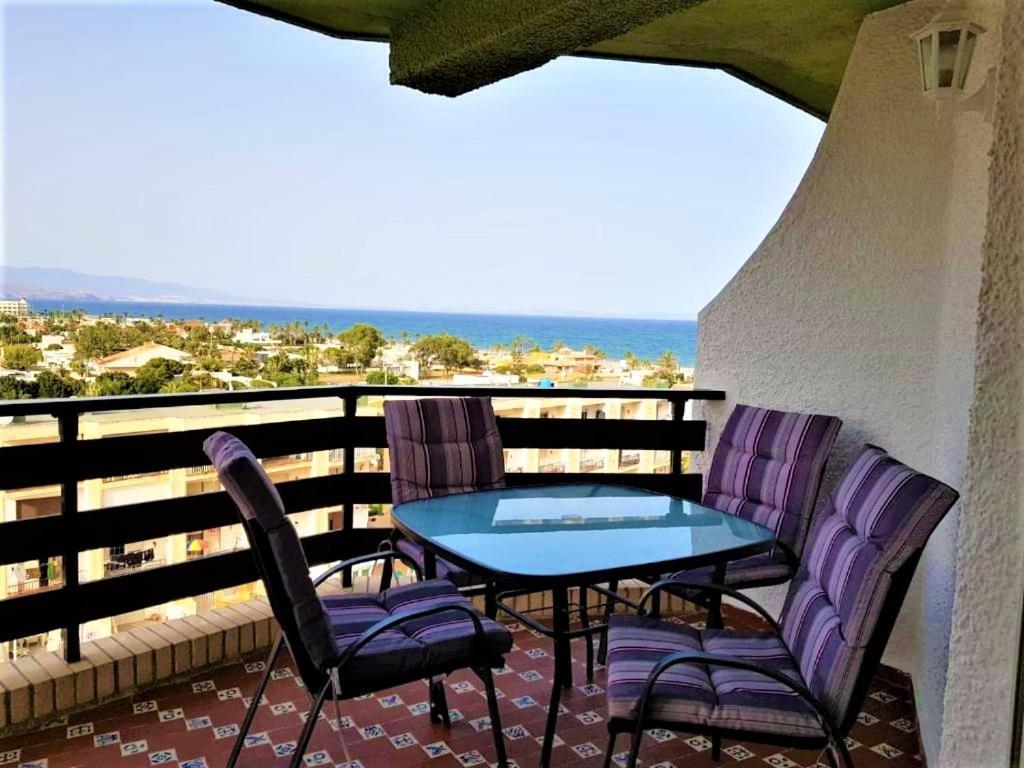 Apartamento Roquetas De Mar Urbanizacion, 2 Dormitorios, Gran Terraza Con Vista Al Mar, Wi-Fi, Parking Y Piscina Extérieur photo