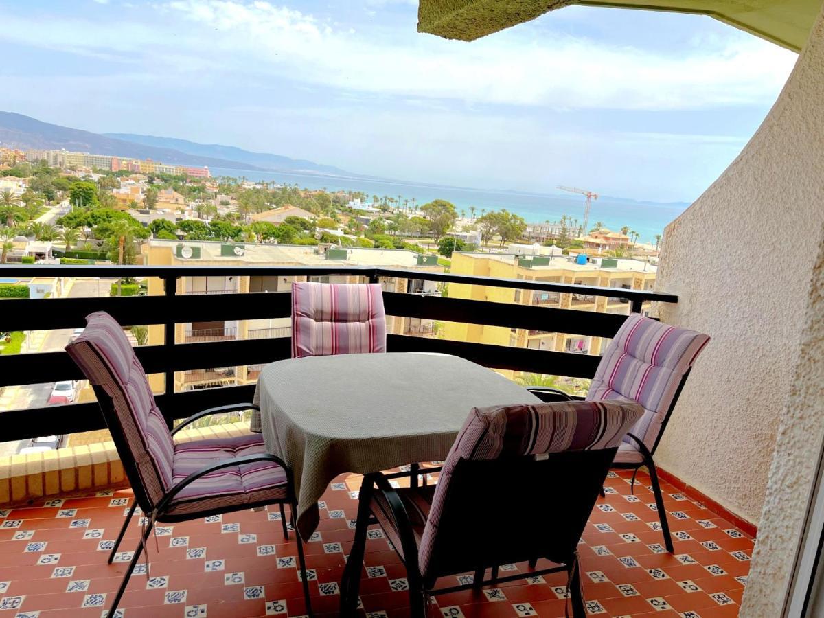 Apartamento Roquetas De Mar Urbanizacion, 2 Dormitorios, Gran Terraza Con Vista Al Mar, Wi-Fi, Parking Y Piscina Extérieur photo