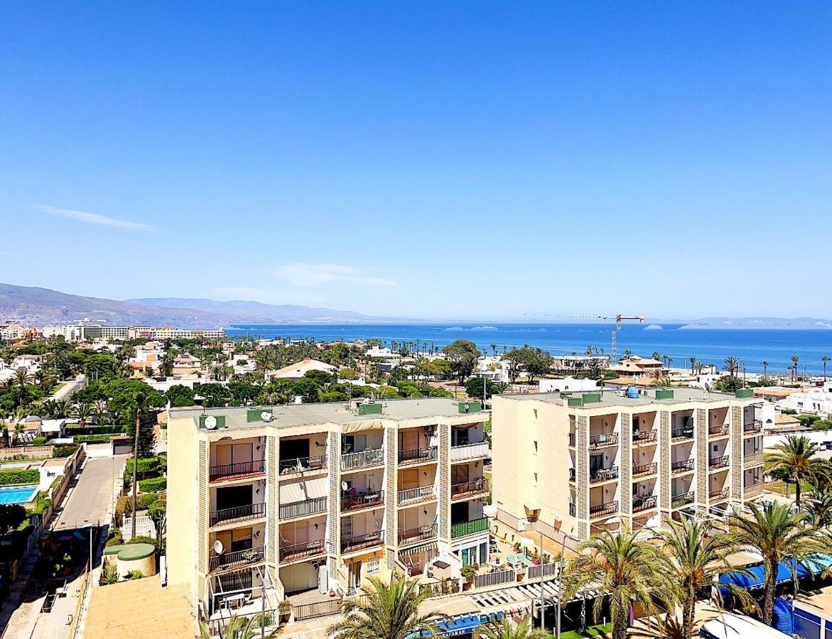 Apartamento Roquetas De Mar Urbanizacion, 2 Dormitorios, Gran Terraza Con Vista Al Mar, Wi-Fi, Parking Y Piscina Extérieur photo